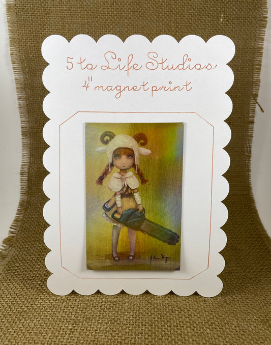 "Sugar & Spice" 4" Waterproof Magnet Print