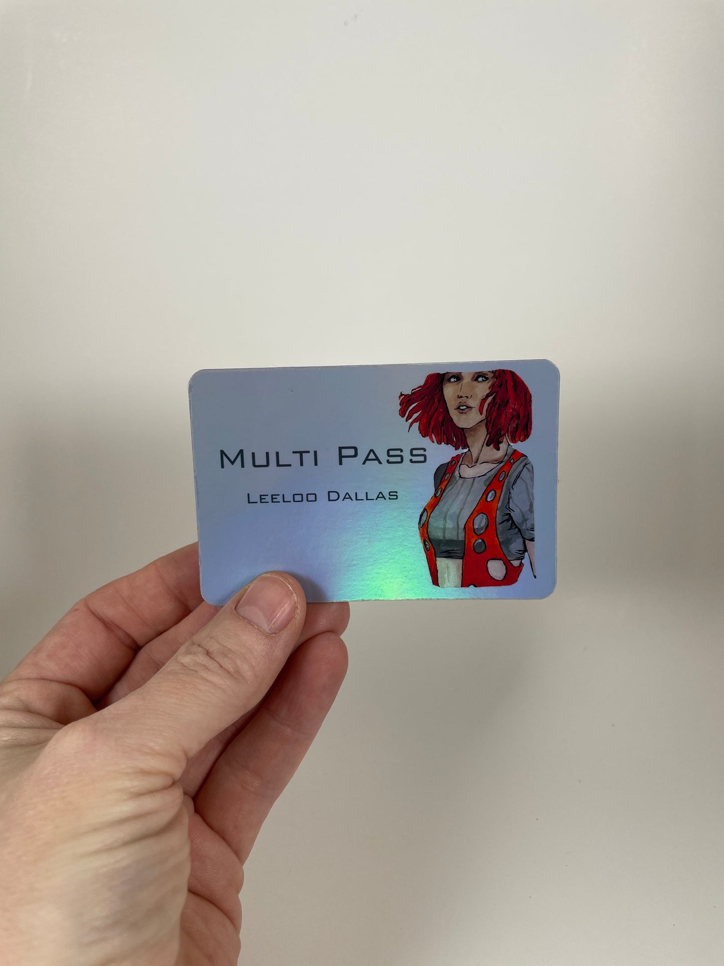 "Multi-Pass" (featuring Leeloo) Stickers (2pack)