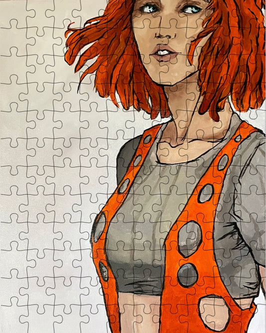 "LeeLoo" Magnepuzzle 8x10 (120 pieces)