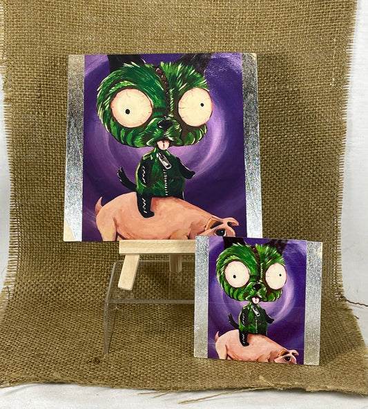 "Gir Pig Ya!" Mini Print & Ultra Mini Print Fridge Magnet